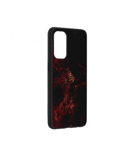 Husa Oppo Reno 5G , Techsuit Glaze, Red Nebula